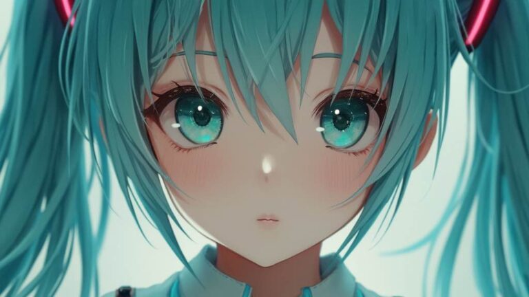 4k ultra hd art hatsune miku wallpaper macbook pro cute