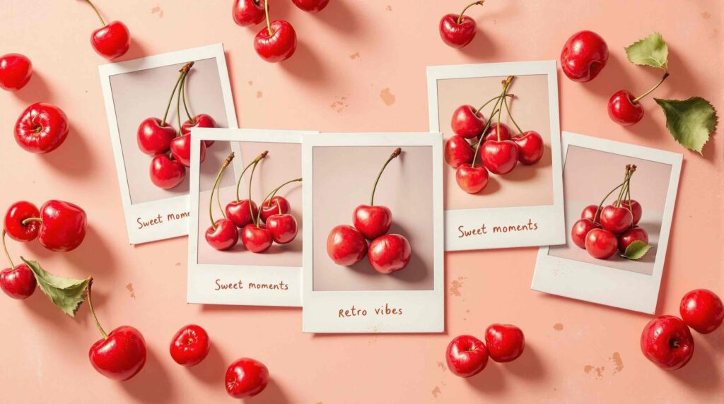 myspace cherries wallpaper