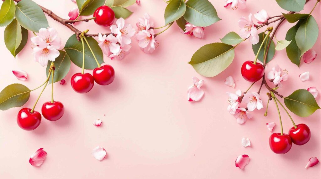 myspace cherries wallpaper​ image23