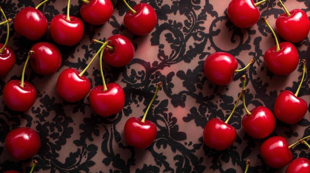 myspace cherries wallpaper​ image32