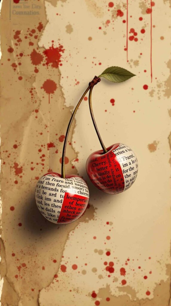 myspace cherries wallpaper​ image38