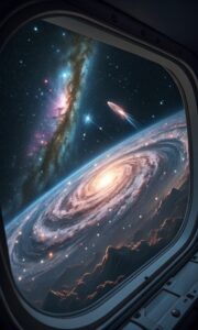 4K Space Wallpaper – Glowing Galaxy and Nebula Sky