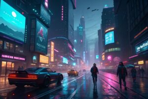Cyberpunk Cityscapes